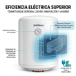 Termotanque Señorial TES Zafiro 2.0 50 Litros Electrico Inferior